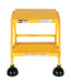 Vestil LAD-2-Y-P steel commercial spring loaded ladders - view 3
