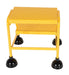 Vestil LAD-2-Y-P steel commercial spring loaded ladders - view 4