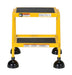 Vestil LAD-2-Y steel commercial spring loaded ladder - view 3