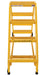 Vestil LAD-DD-P-18-4-G steel double sided step ladder - view 3