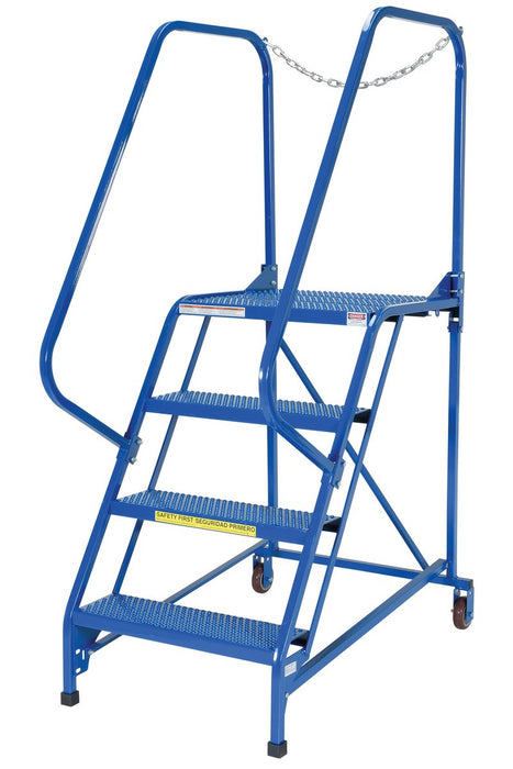 Vestil LAD-MM-4-P steel maintenance ladder - view 2