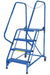 Vestil LAD-MM-4-P steel maintenance ladder - view 2