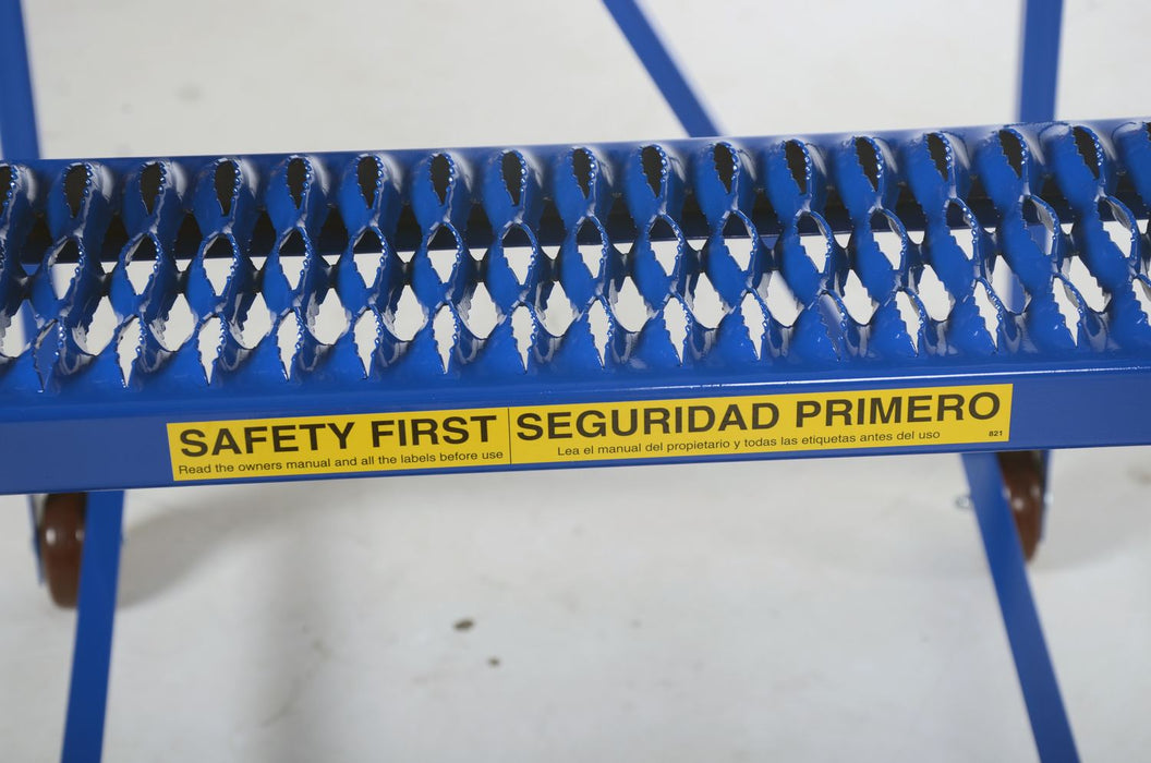 Vestil LAD-MM-5-G steel maintenance ladder - view 6