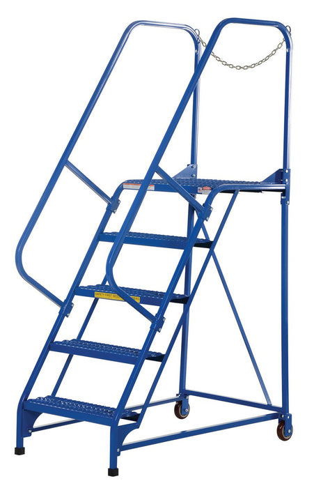 Vestil LAD-MM-5-G steel maintenance ladder - view 2