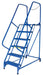 Vestil LAD-MM-6-P steel maintenance ladder - view 2