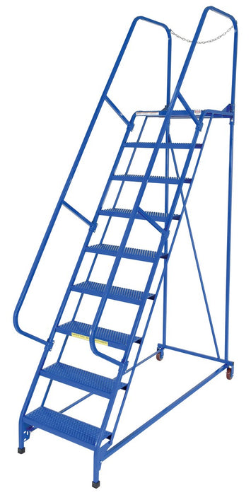 Vestil LAD-MM-9-P steel maintenance ladder - view 2