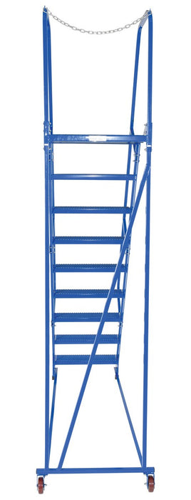 Vestil LAD-MM-9-P steel maintenance ladder - view 4
