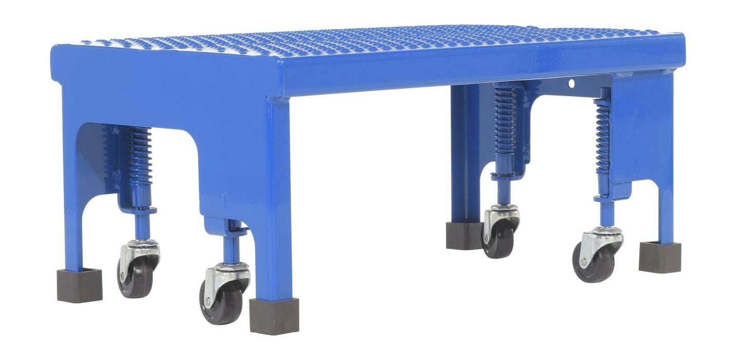 Vestil LAD-PW-18-1-P-NHR steel standard slope ladder no handrail - view 2