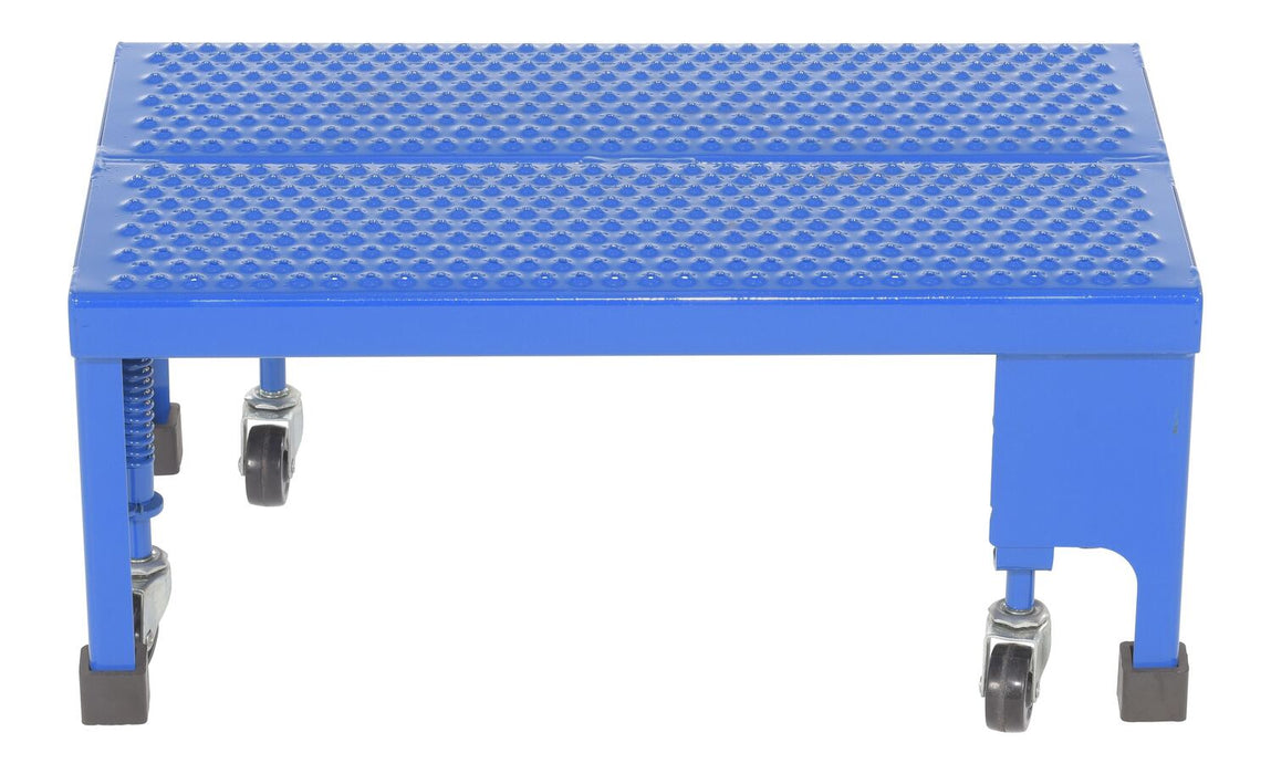 Vestil LAD-PW-18-1-P-NHR steel standard slope ladder no handrail - view 3