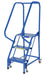 Vestil LAD-PW-18-3-P steel standard slope ladder - view 2