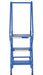 Vestil LAD-PW-18-3-P steel standard slope ladder - view 3