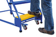 Vestil LAD-PW-26-6-G steel standard slope ladder - view 2