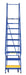 Vestil LAD-PW-26-9-P steel standard slope ladder - view 3