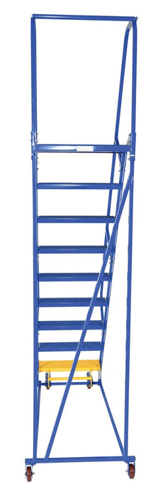 Vestil LAD-PW-26-9-P steel standard slope ladder - view 4