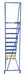 Vestil LAD-PW-26-9-P steel standard slope ladder - view 4