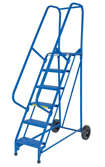 Vestil LAD-RAF-6-P steel roll-a-fold ladder - view 2