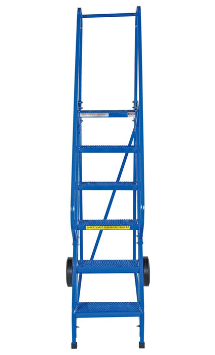 Vestil LAD-RAF-6-P steel roll-a-fold ladder - view 3