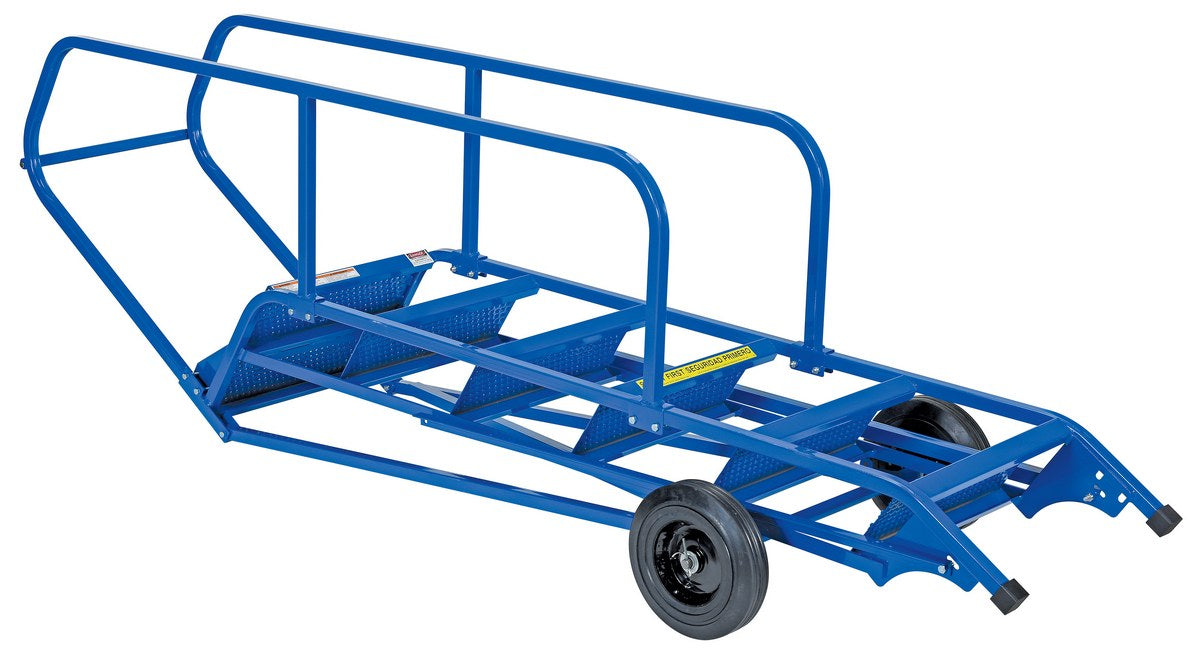 Vestil LAD-RAF-6-P steel roll-a-fold ladder - view 5