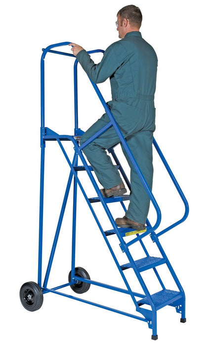 Vestil LAD-RAF-6-P steel roll-a-fold ladder - view 6