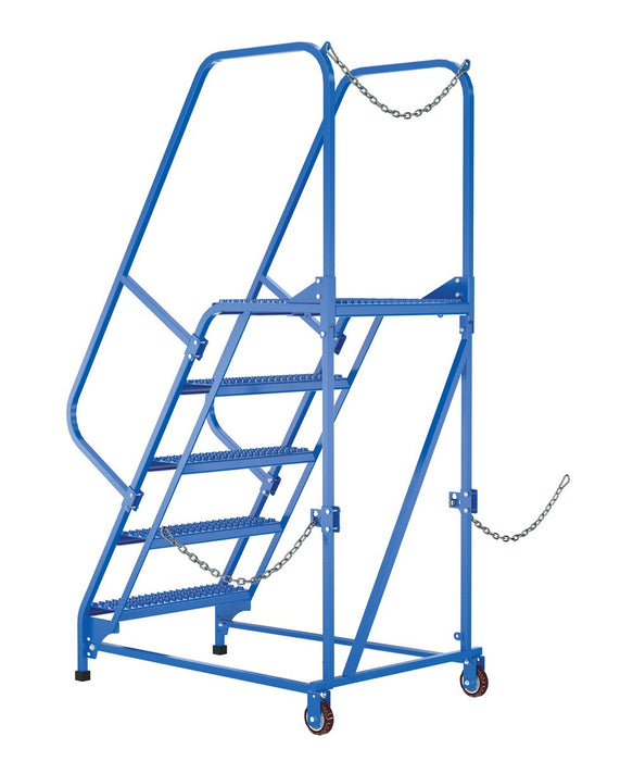 Vestil LAD-STAL-5-G steel semi-trailer access ladder - view 2