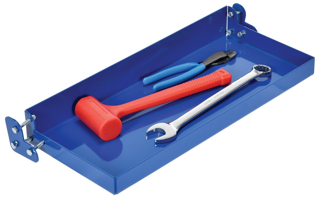 Vestil LAD-TT-B steel ladder tool tray - view 4