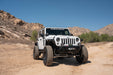 DV8 Offroad 2007-2018 Jeep Wrangler JK Dual Pod Light Mounts – installed on vehicle, image 6 of 13