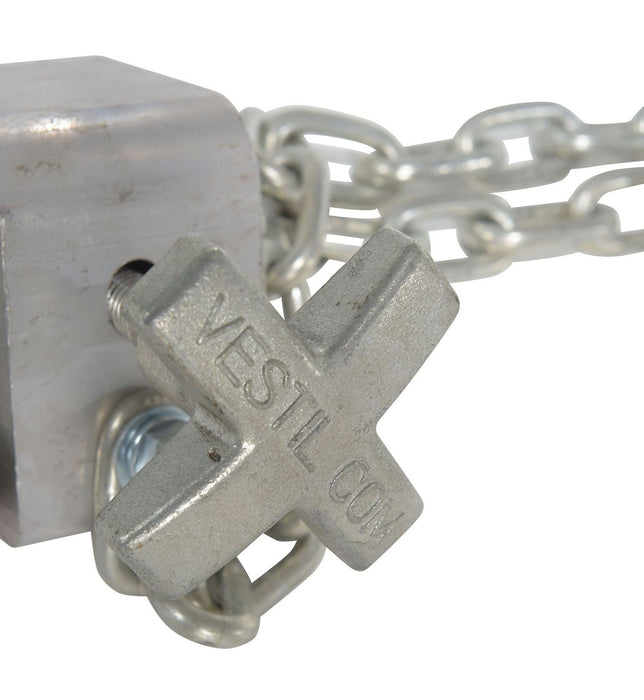 Vestil LC-BTA-48-66 steel curb lifting chains - view 4