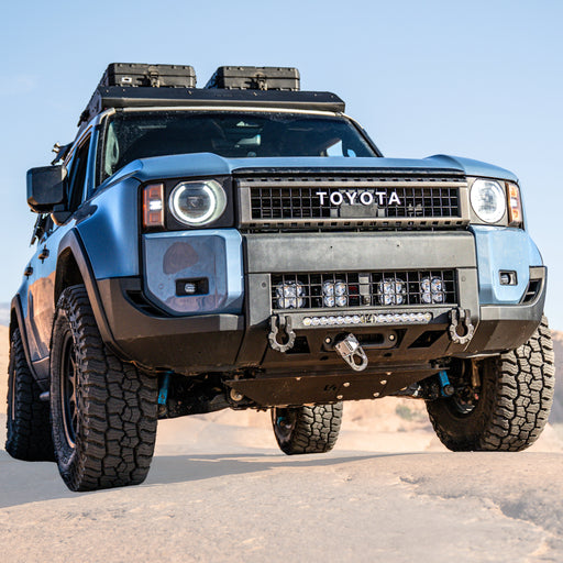 C4 Fabrication 2024-2026 Toyota Land Cruiser Front Lo-Pro Winch Bumper / 250 Series – image 1 of 20
