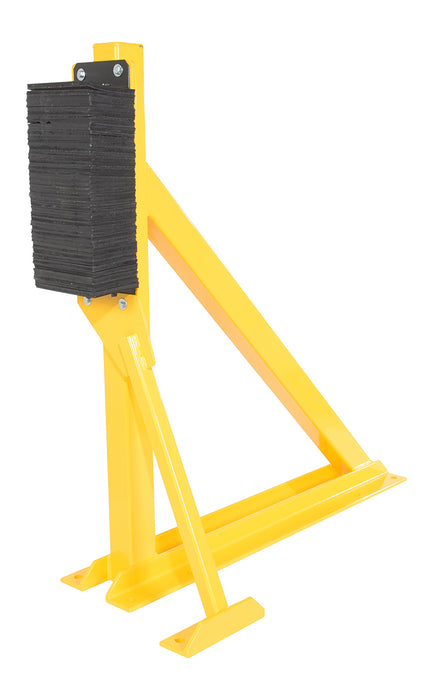 Vestil LDG-3555-YL steel loading dock guard - view 2