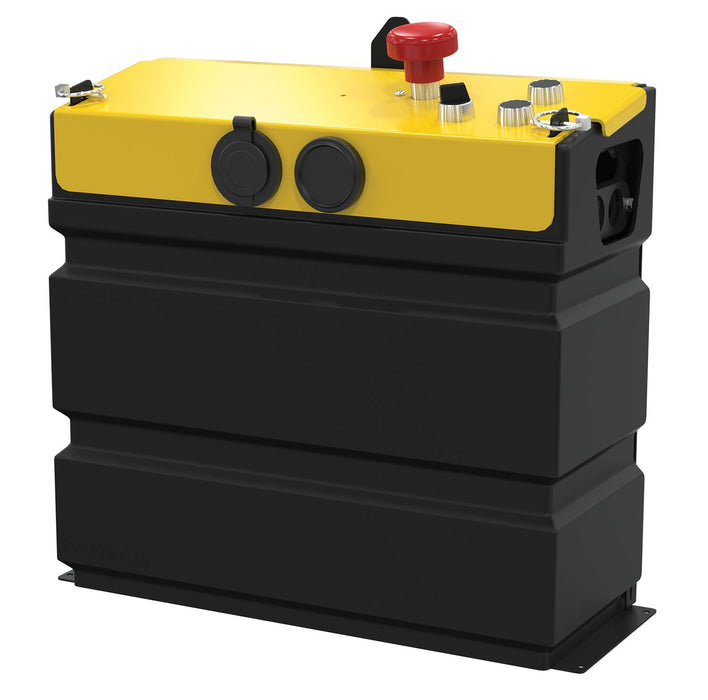 Vestil LDLT-AC Factory Installed AC 115, 208-230, 460 Volt And A 1 or 3 Phase Power Unit For Long Deck Cart