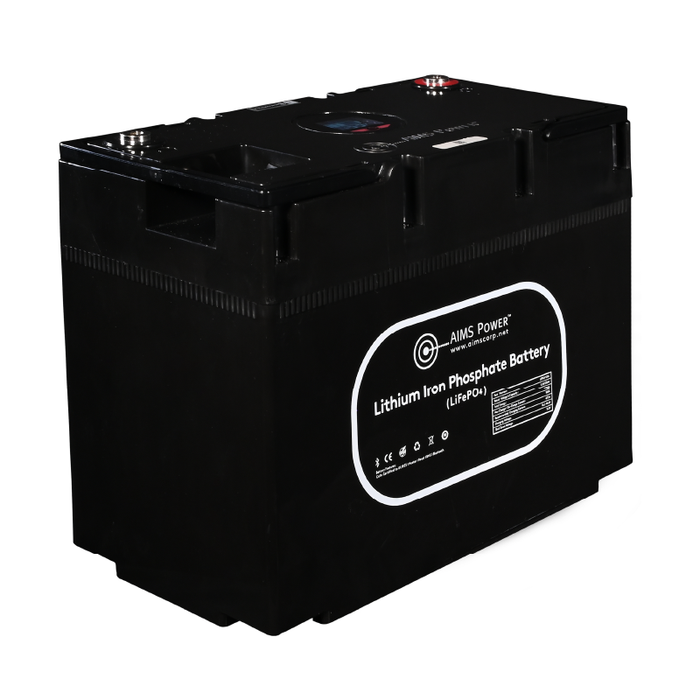 AIMS Power Lithium Battery 135Ah with Wake Up, Heater & BT