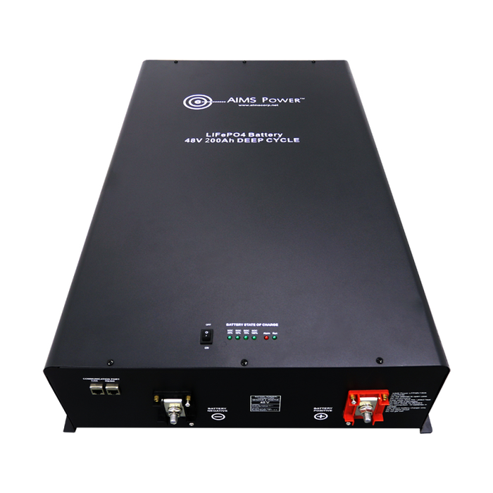 AIMS Power Lithium Battery 48V 200AMP LiFePO4 Industrial