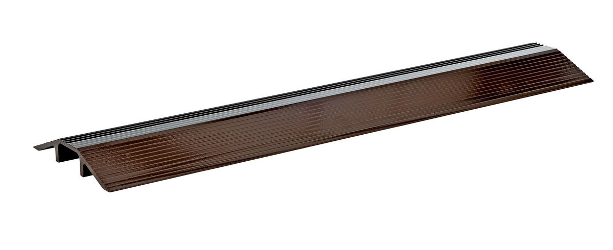 Vestil LHCR-36-BRN Aluminum Hose and Cable Crossover 36 in. Length 10,000 lb. Capacity Brown