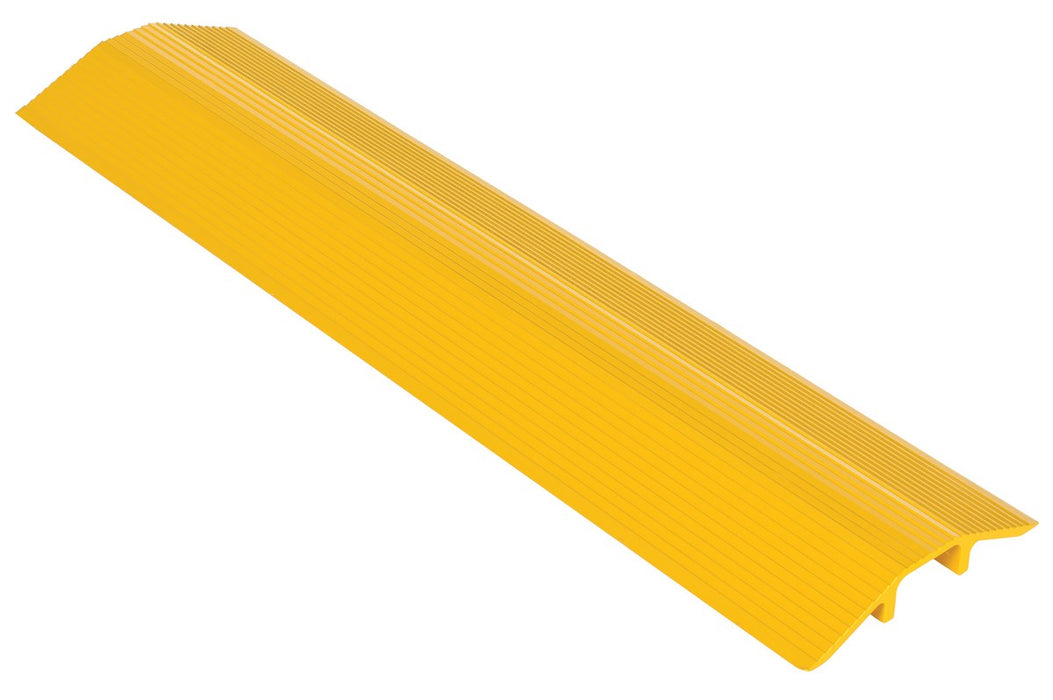 Vestil LHCR-36-Y Aluminum Hose and Cable Crossover 36 in. Length 10,000 lb. Capacity Yellow