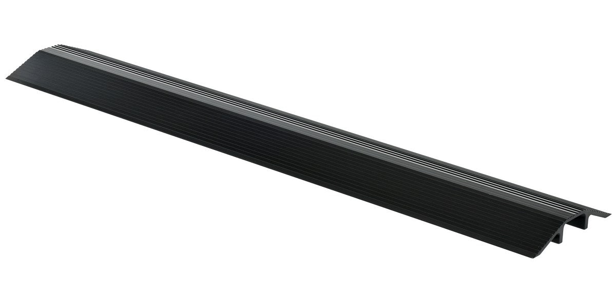 Vestil LHCR-48-BK Aluminum Hose and Cable Crossover 48 in. Length 10,000 lb. Capacity Black