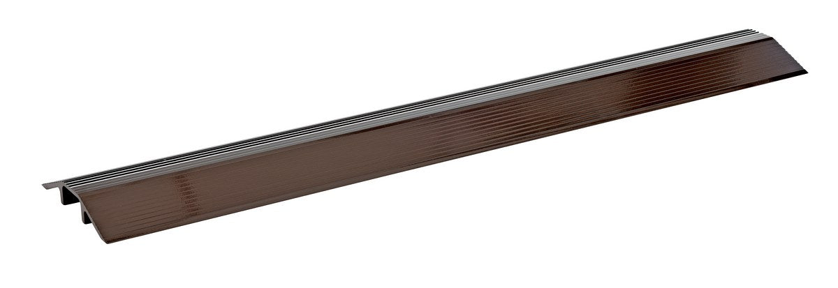 Vestil LHCR-48-BRN Aluminum Hose and Cable Crossover 48 in. Length 10,000 lb. Capacity Brown