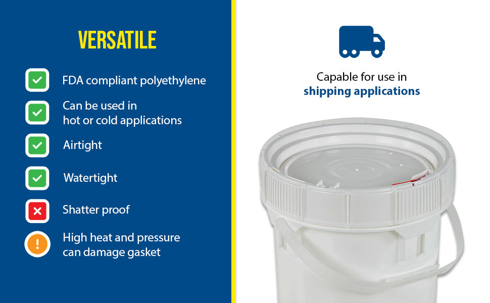 Vestil LID-SCR polyethylene feature overview 2
