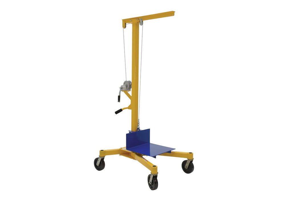 Vestil LIFTER-2 Steel Portable Work Site Lift 500 lb. Capacity Yellow