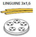 AMPTO ACTRMPF49 bronze pasta die - Linguine 3 x 1.6 mm