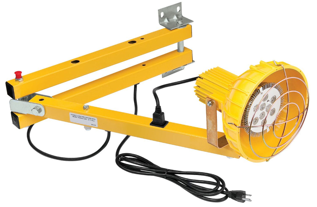 Vestil LL-D-114-LED-15W Steel LED Double Strut Loading Dock Light 114 in. Length Yellow