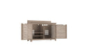 Ledge Lounger Mainstay Bar Credenza No Mount — Wheat