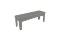 Ledge Lounger Mainstay Dining Bench 52" — Fog