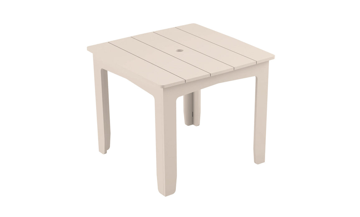 Ledge Lounger Mainstay  36" Square Dining Table — Cloud