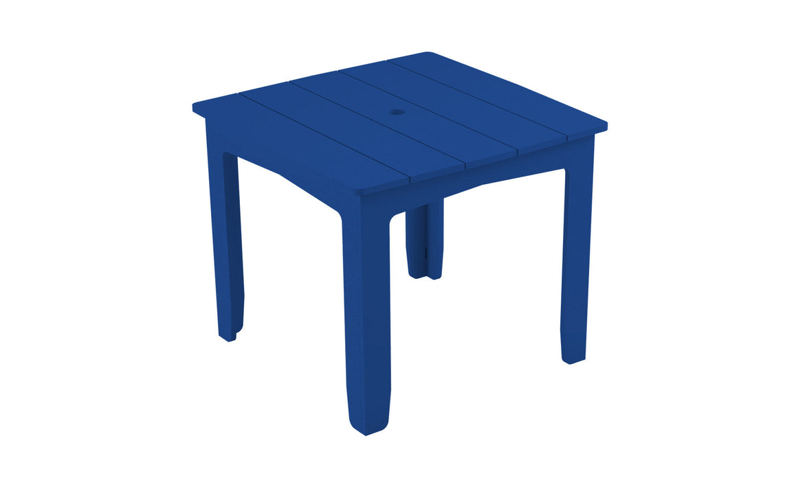 Ledge Lounger Mainstay  36" Square Dining Table — Navy