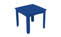 Ledge Lounger Mainstay  36" Square Dining Table — Navy