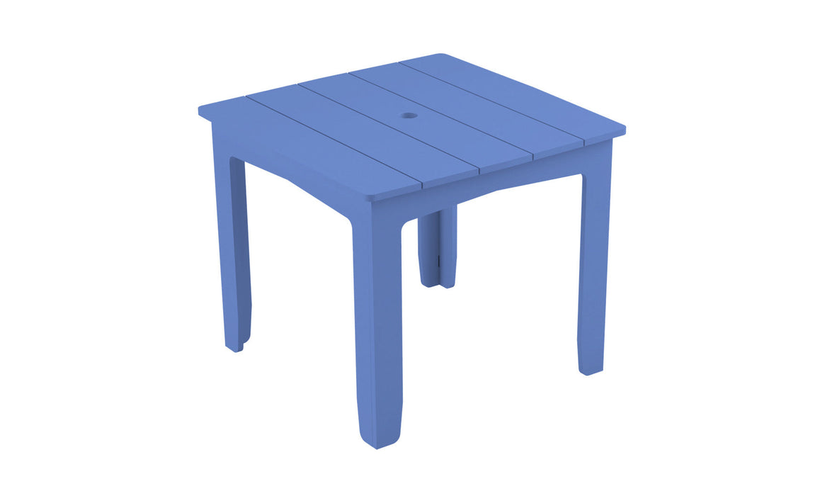 Ledge Lounger Mainstay  36" Square Dining Table — Sky Blue