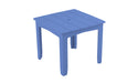 Ledge Lounger Mainstay  36" Square Dining Table — Sky Blue