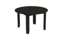 Ledge Lounger Mainstay 48" Round Dining Table — Black