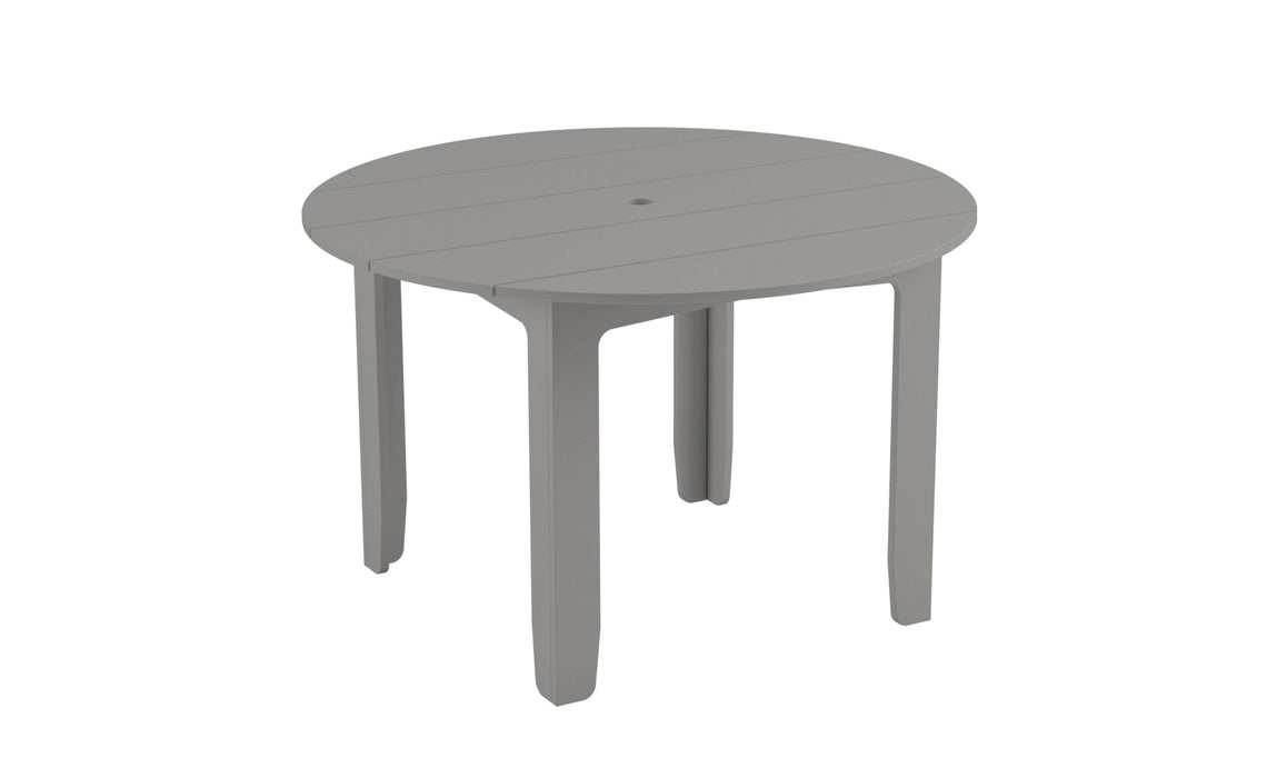 Ledge Lounger Mainstay 48" Round Dining Table — Gray