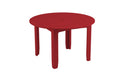 Ledge Lounger Mainstay 48" Round Dining Table — Red